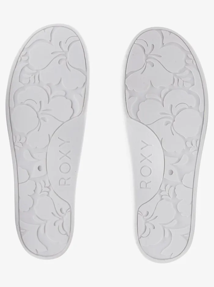 Roxy Shoes and Sandals Girl039s 416 Bayshore Shoes Whitecrazy Pinkorange 8211 Women