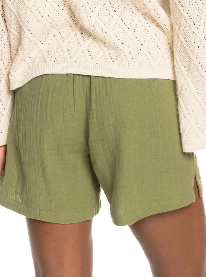 Roxy Shorts Over The Sun Lightweight Shorts Loden Green 8211 Women