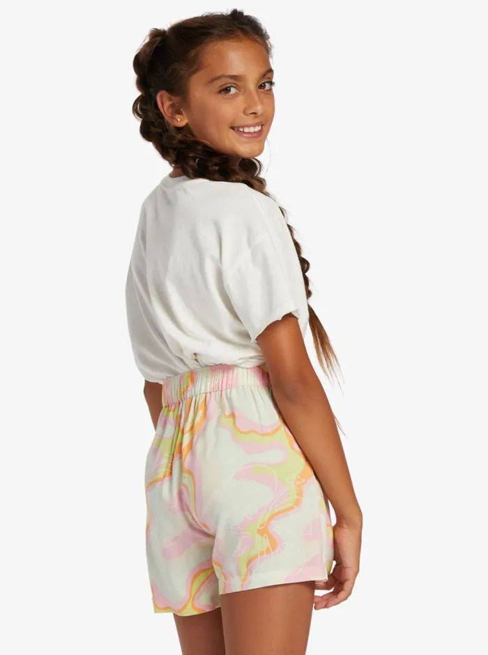 Roxy Skirts and Shorts Girl039s 416 Into The Unknown Wrap Skort For Girls Ambroisia Hibiscus Hype 8211 Women