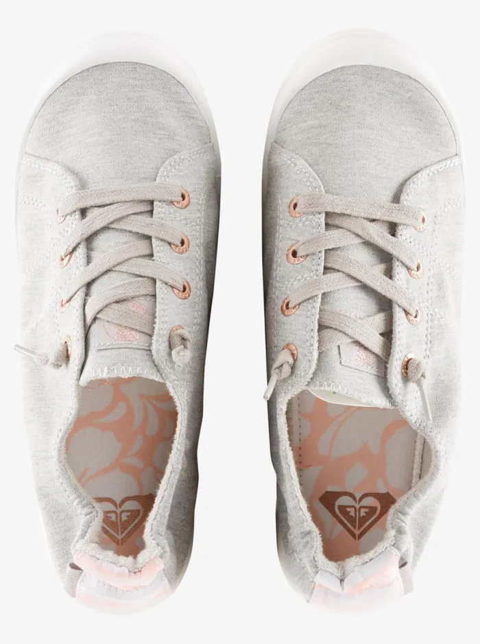Roxy Sneakers Bayshore Plus Shoes Heather Greywhite 8211 Women