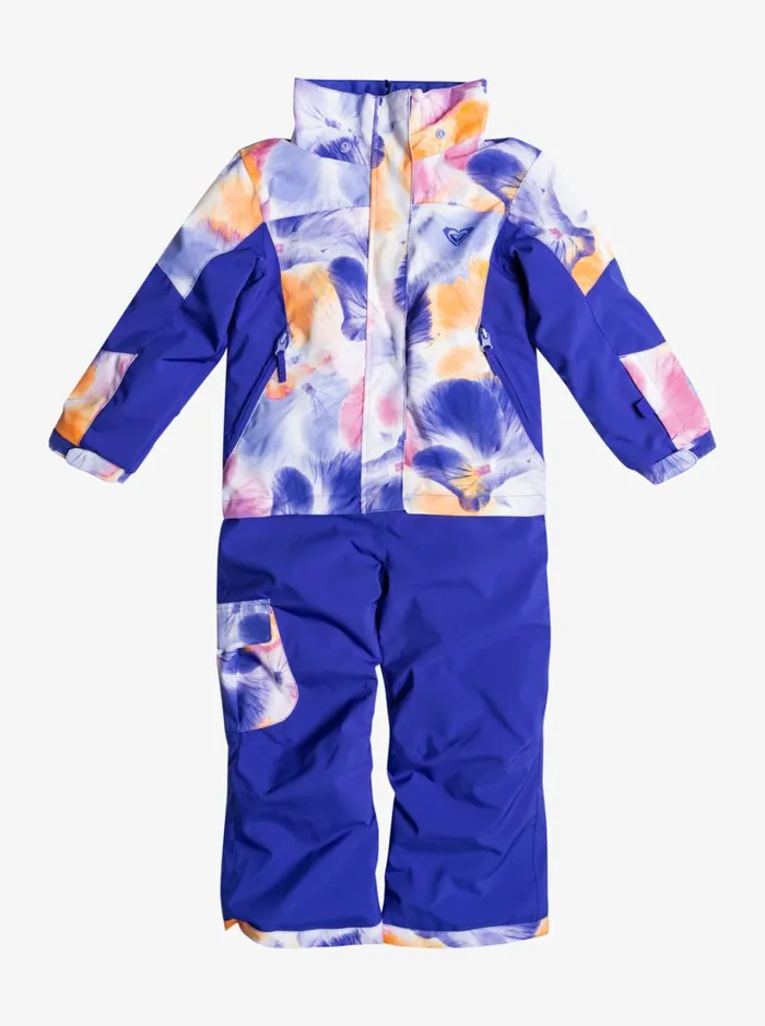 Roxy Snow Jackets Girl039s 27 Sparrow Technical Snow Suit Bright White Pansy Pansy Rg 8211 Women
