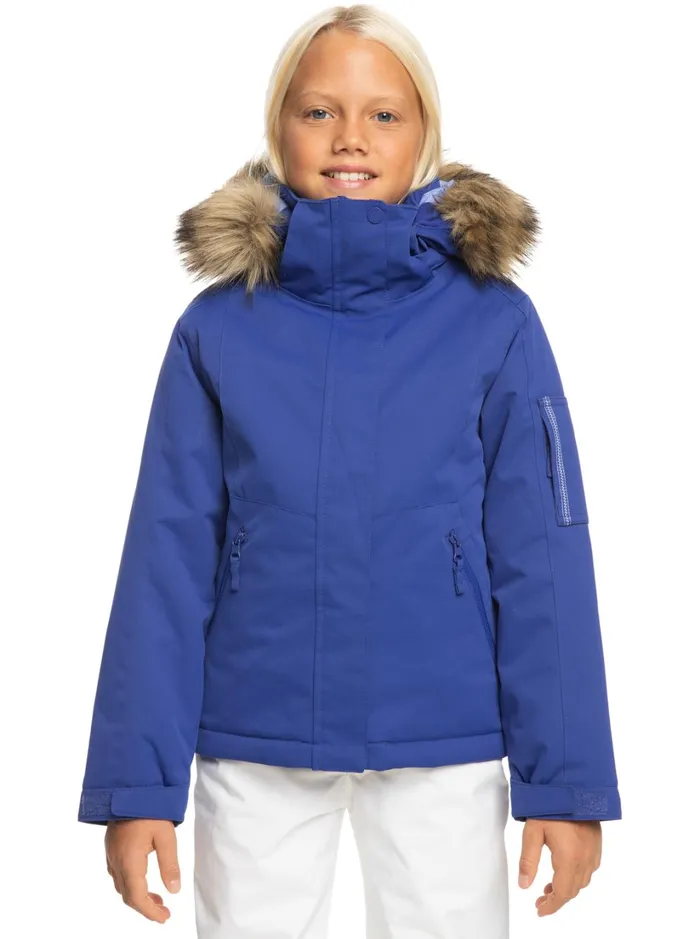 Roxy Snow Jackets Girl039s 416 Meade Technical Snow Jacket Bluing 8211 Women