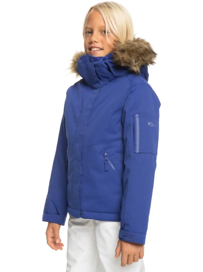 Roxy Snow Jackets Girl039s 416 Meade Technical Snow Jacket Bluing 8211 Women