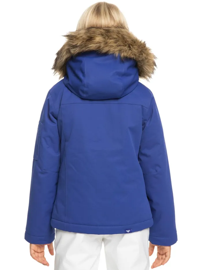 Roxy Snow Jackets Girl039s 416 Meade Technical Snow Jacket Bluing 8211 Women
