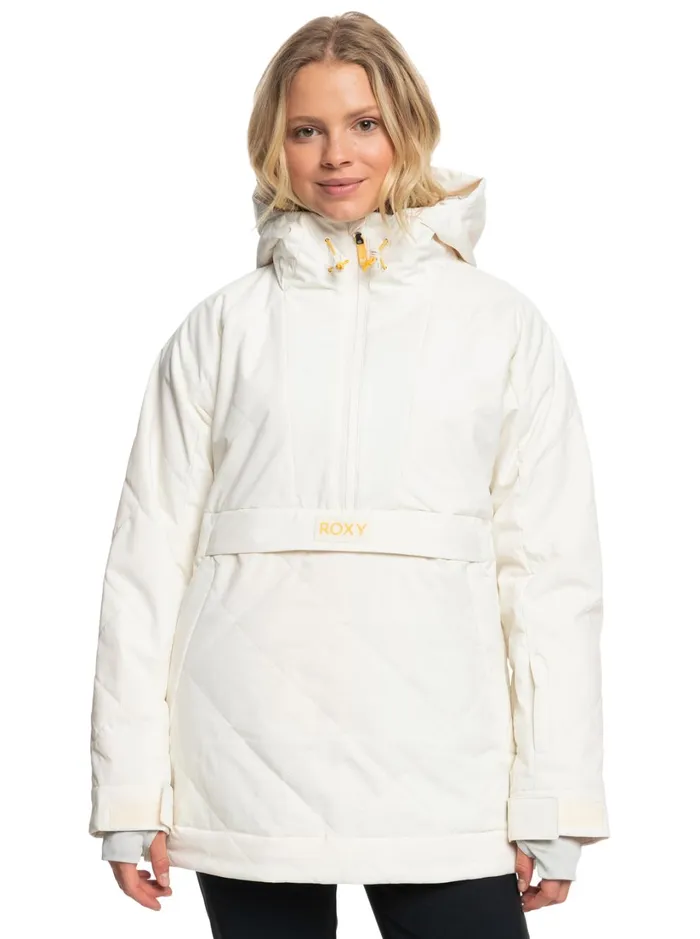 Roxy Snow Jackets Radiant Lines Overhead Technical Snow Jacket Egret 8211 Women Roxy Snow Jackets Radiant Lines Overhead Technical Snow Jacket Egret 8211 Women