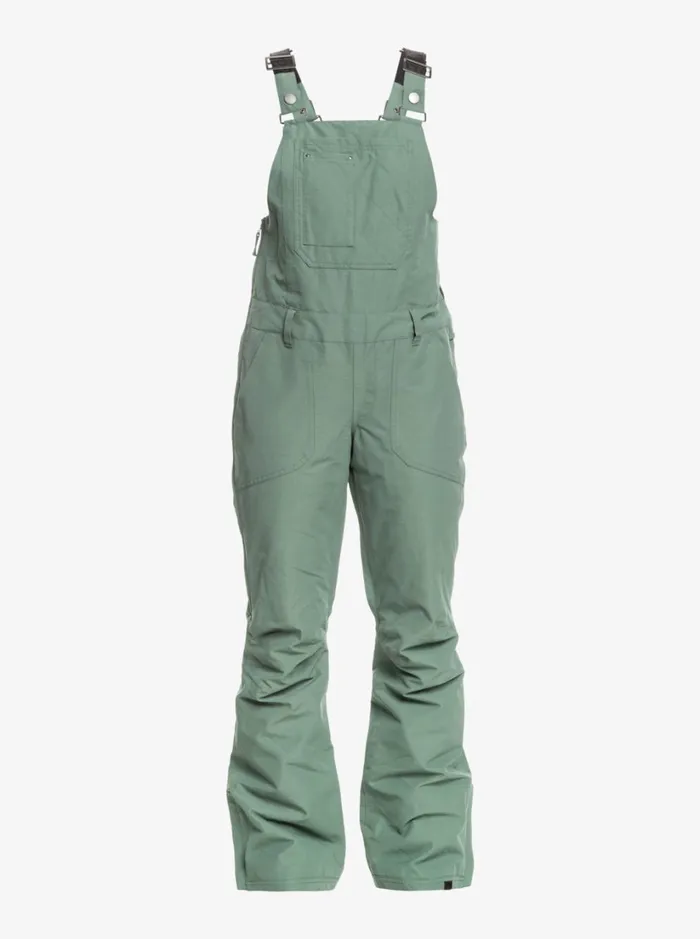 Roxy Snow Pants Rideout Technical Snow Bib Pants Dark Forest 8211 Women