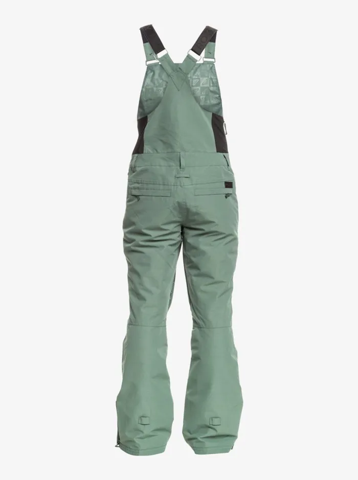 Roxy Snow Pants Rideout Technical Snow Bib Pants Dark Forest 8211 Women