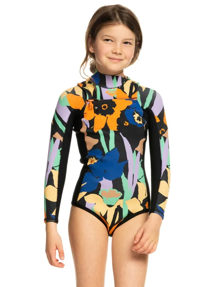 Roxy Surf Girl039s 816 15mm Current Of Cool Long Sleeve Springsuit Anthracite 8211 Women Roxy Surf Girl039s 816 15mm Current Of Cool Long Sleeve Springsuit Anthracite 8211 Women