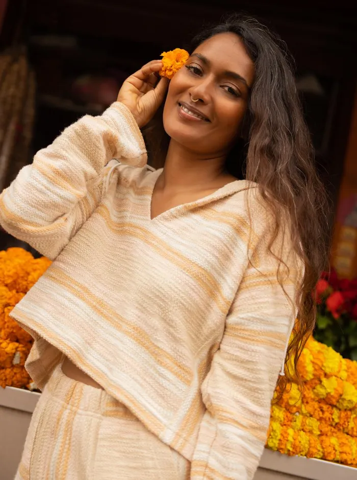 Roxy Sweaters Todos Santos Poncho Style Hoodie Bonzer Stripe Tapioca 8211 Women Roxy Sweaters Todos Santos Poncho Style Hoodie Bonzer Stripe Tapioca 8211 Women