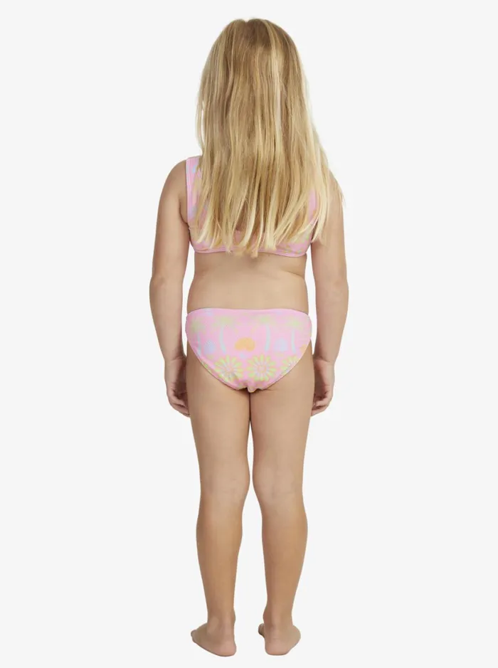 Roxy Swim Girl039s 27 Beach Day Together Two Piece Bralette Bikini Set Sachet Pink Beachy Bebe 8211 Women