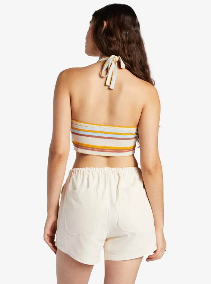 Roxy Tops Beach Cruiser Crop Top 70s Babe 8211 Reduced 8211 Women