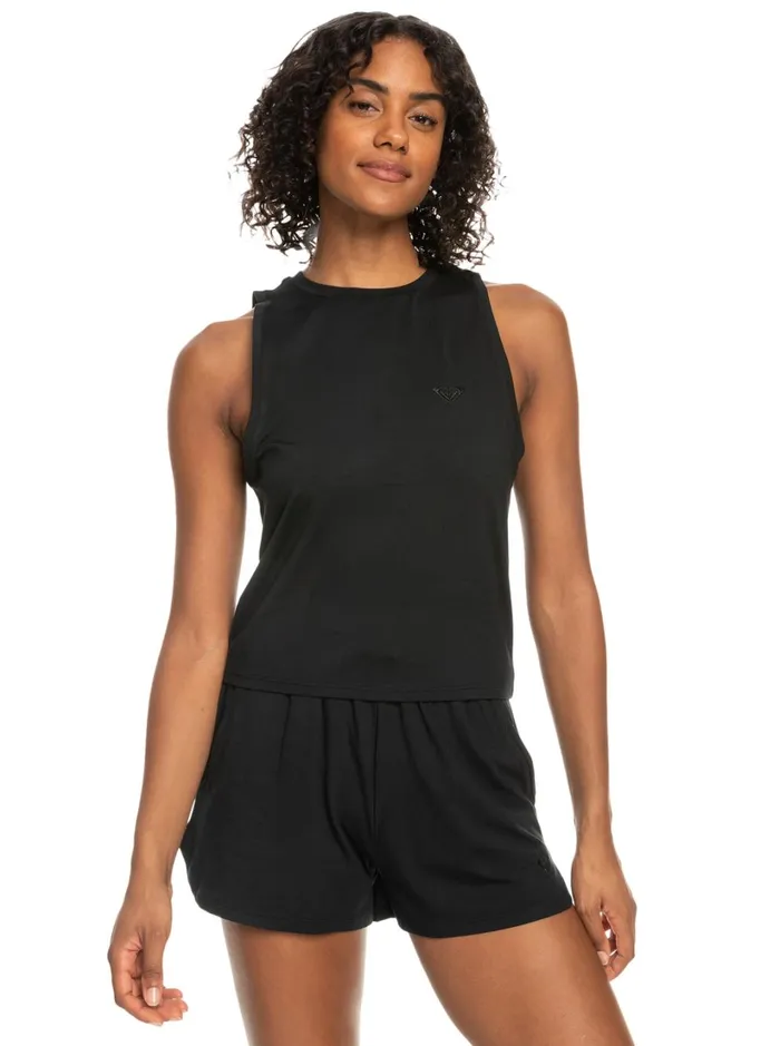 Roxy Tops Naturally Active Sports Tank Anthracite 8211 Women