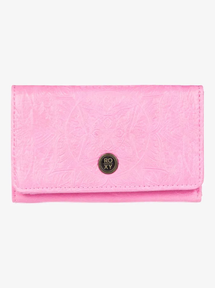 Roxy Wallets Crazy Diamond TriFold Wallet Sachet Pink 8211 Women