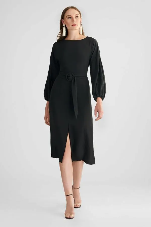 Sachin and Babi Annie Dress 8211 Black Black Women Plus Sizes