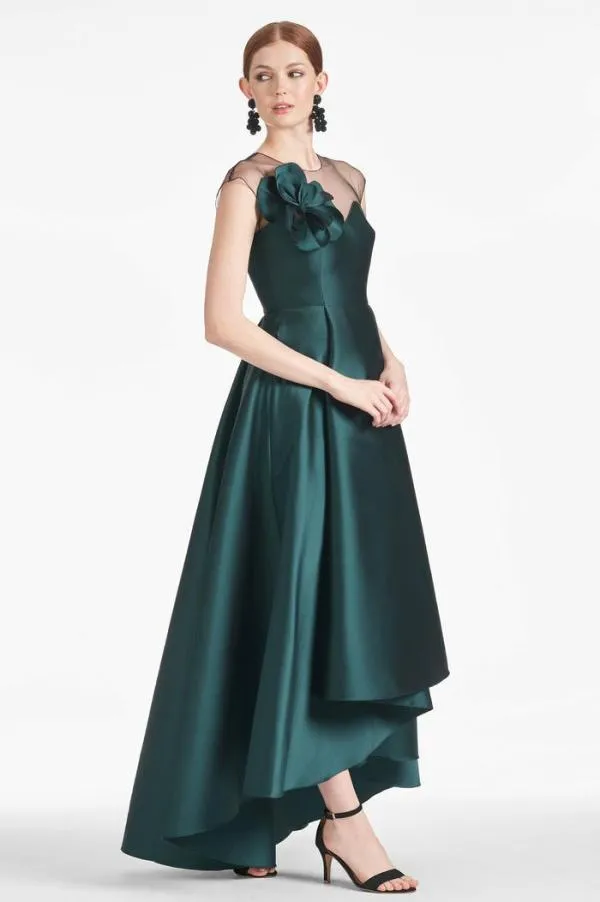 Sachin and Babi Blakely Gown 8211 Forest Green Forest Green Women Plus Sizes