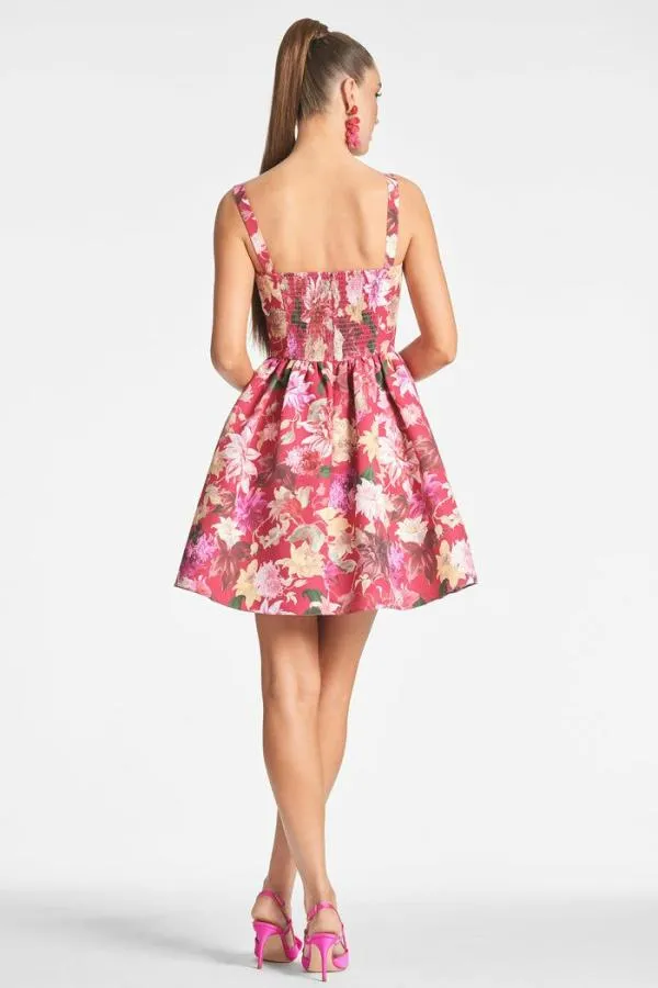 Sachin and Babi Cora Dress 8211 Deep Pink Dahlia Deep Pink Dahlia Women Mini