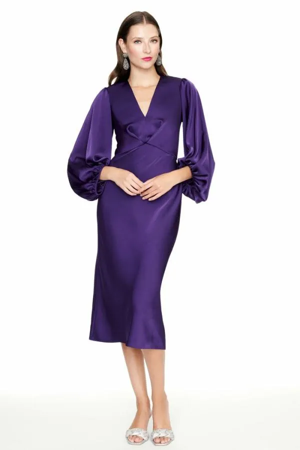 Sachin and Babi Ginny Dress 8211 Amethyst Amethyst Women Plus Sizes