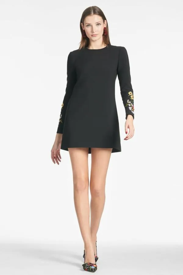 Sachin and Babi Lily Dress 8211 Noir Bouquet Noir Bouquet Women Mini
