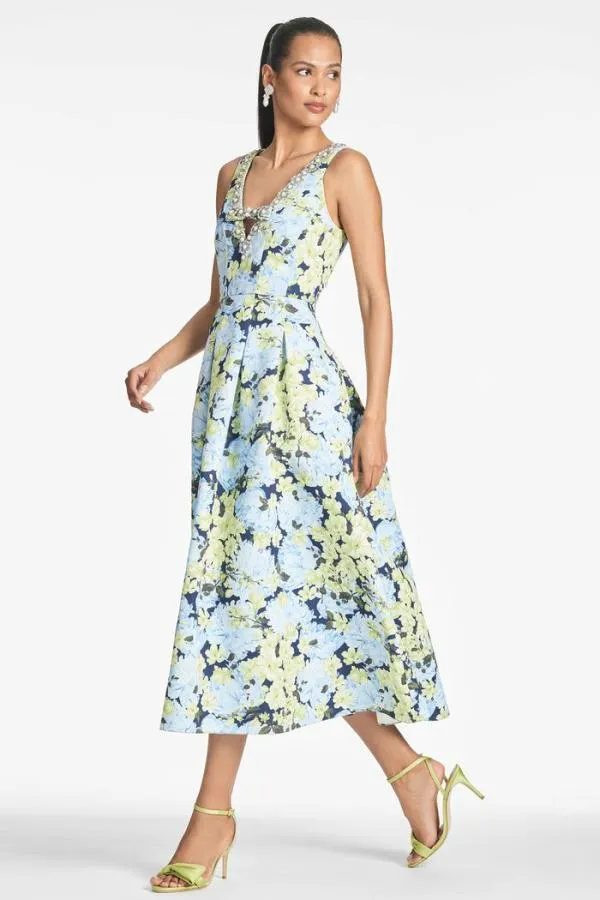 Sachin and Babi Millie Dress 8211 Garden Club Garden Club Women Midi