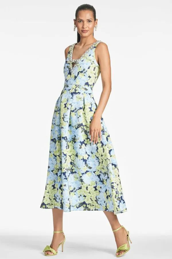 Sachin and Babi Millie Dress 8211 Garden Club Garden Club Women Midi