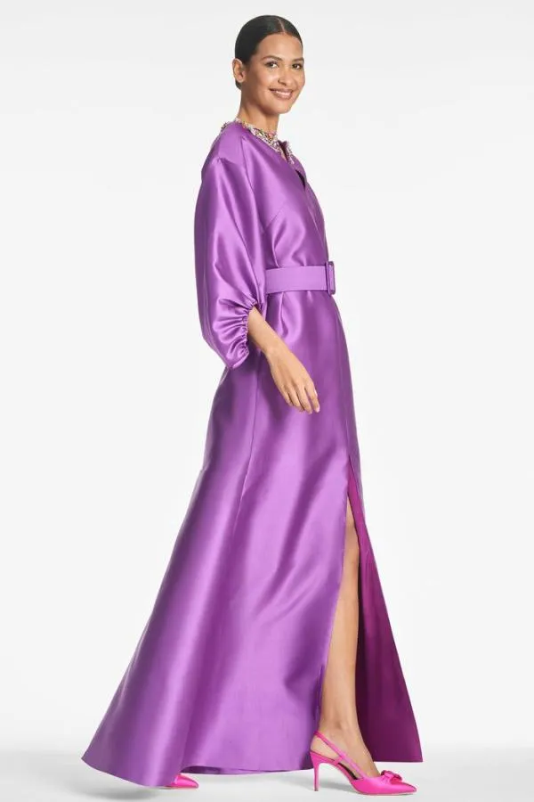 Sachin and Babi Olympia Gown 8211 Grape Grape Women Plus Sizes
