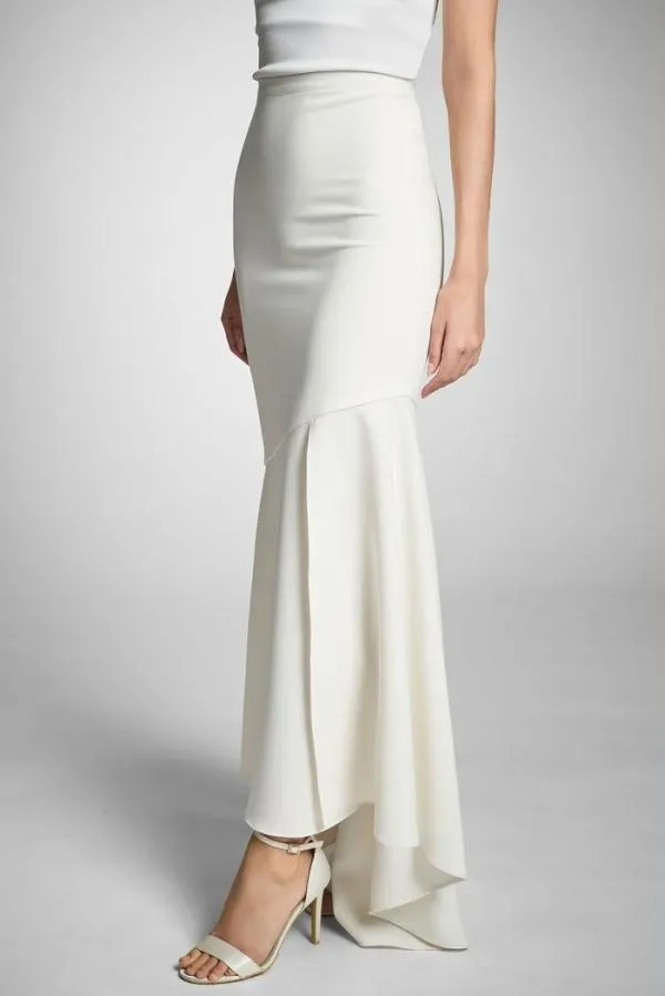 Sachin and Babi Tatianna Skirt 8211 Ivory Ivory Women Skirts