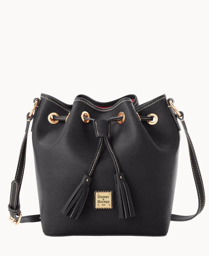 Saffiano Kendall Crossbody Black Woman Dooney and Bourke Crossbodies