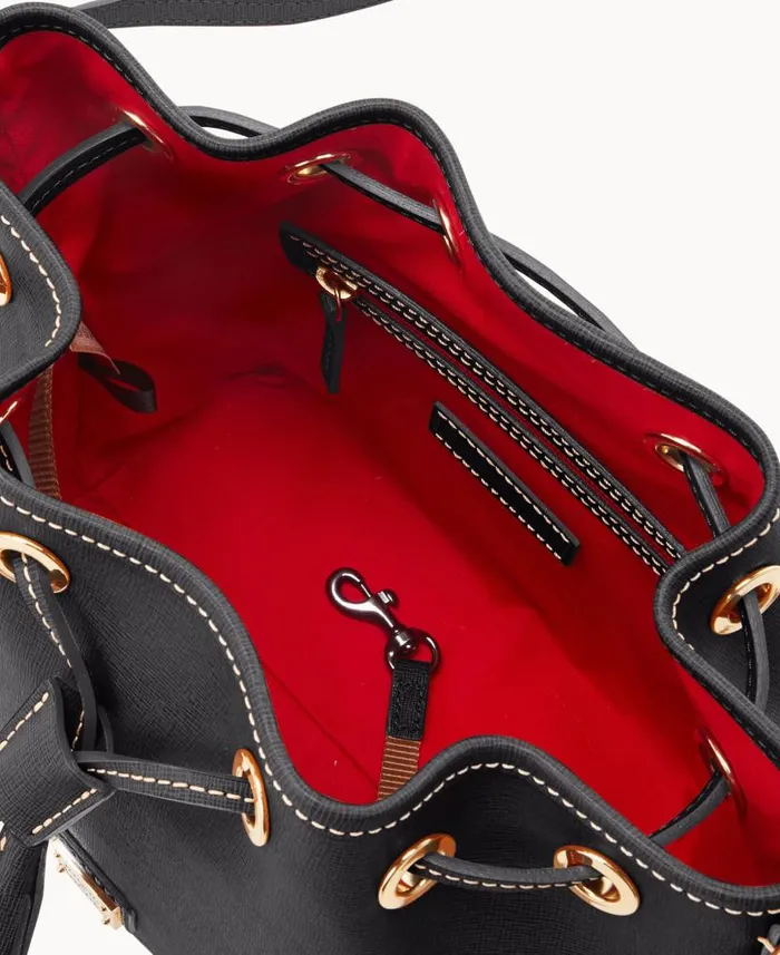 Saffiano Kendall Crossbody Black Woman Dooney and Bourke Crossbodies Saffiano Kendall Crossbody Black Woman Dooney and Bourke Crossbodies