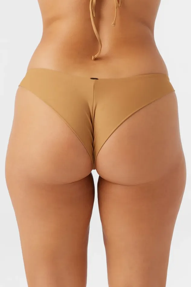 SALTWATER SOLIDS HERMOSA SKIMPY BOTTOMS Tobacc Brw Women O039NEILL Collections