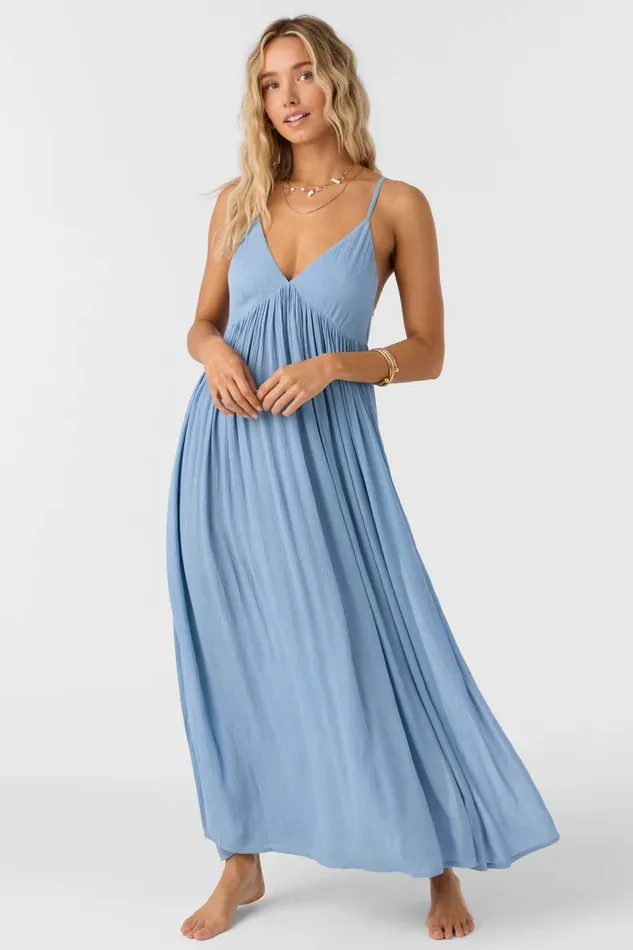 SALTWATER SOLIDS MEL MAXI COVERUP DRESS Women O039NEILL Swim