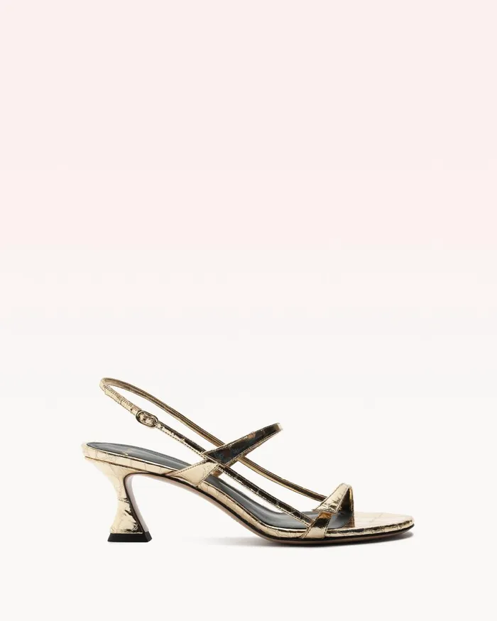 Sandals Women Alexandre Birman Tita Cage 60 Light Gold
