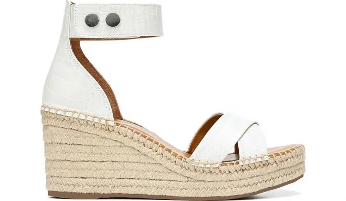 Sandals Women Franco Sarto Franco Carlotta Espadrille Wedge Sandal Putty