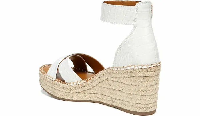 Sandals Women Franco Sarto Franco Carlotta Espadrille Wedge Sandal Putty