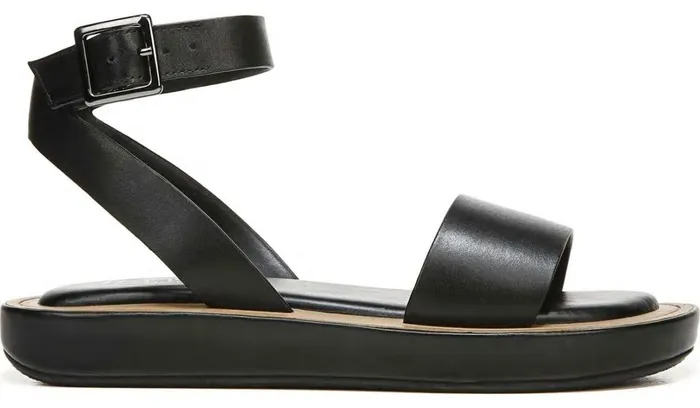 Sandals Women Franco Sarto Franco Eden Platform Sandal Black Leather