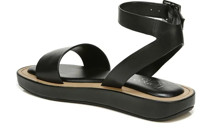 Sandals Women Franco Sarto Franco Eden Platform Sandal Black Leather