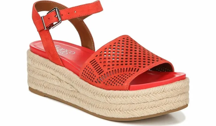 Sandals Women Franco Sarto Franco Tennia Espadrille Platform Sandal Tangelo Suede Sandals Women Franco Sarto Franco Tennia Espadrille Platform Sandal Tangelo Suede