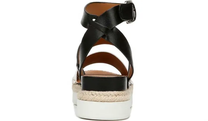 Sandals Women Franco Sarto Sarto Calvin 2 Wedge Sandal Roccia Snake Print Leather