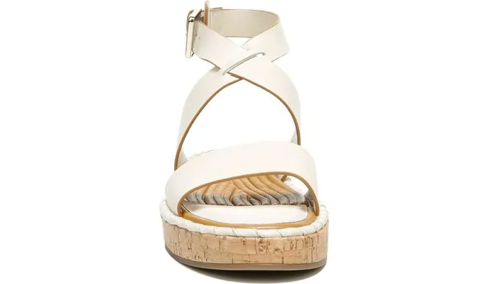 Sandals Women Franco Sarto Sarto Zarlo Platform Sandal Cream Leather