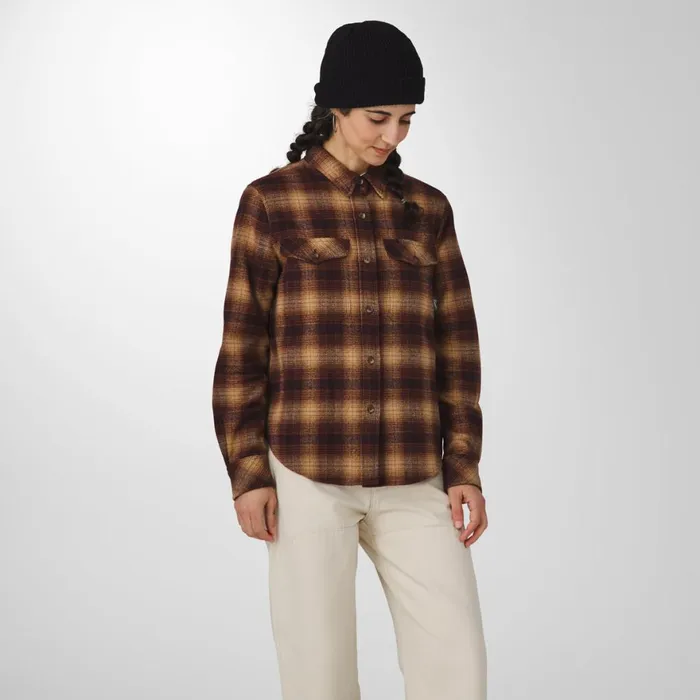Sauvie Cotton Flannel Shirt Espresso Plaid Men Danner Shirts