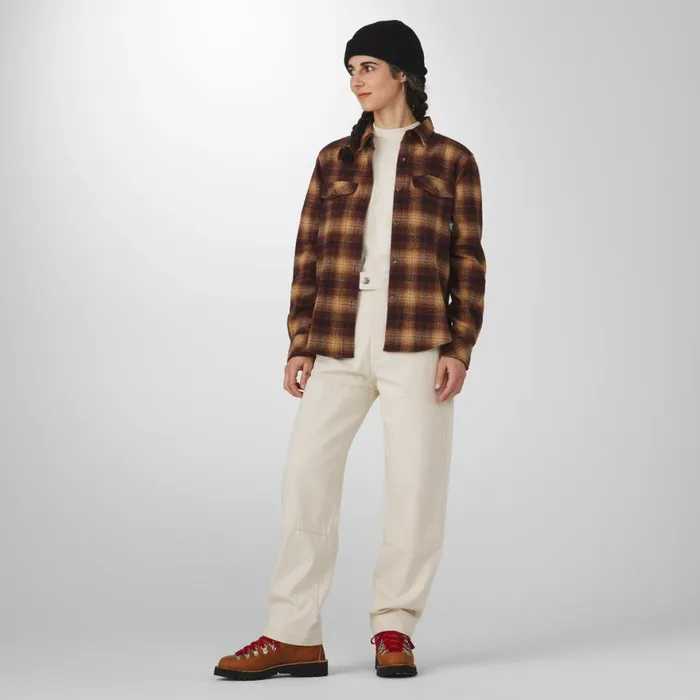 Sauvie Cotton Flannel Shirt Espresso Plaid Men Danner Shirts