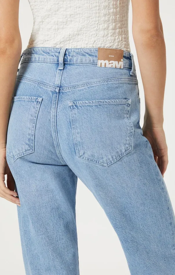 Savannah Cuffed Straight Leg In Natural Light Denim Women Mavi Jeans Denim Savannah Cuffed Straight Leg In Natural Light Denim Women Mavi Jeans Denim