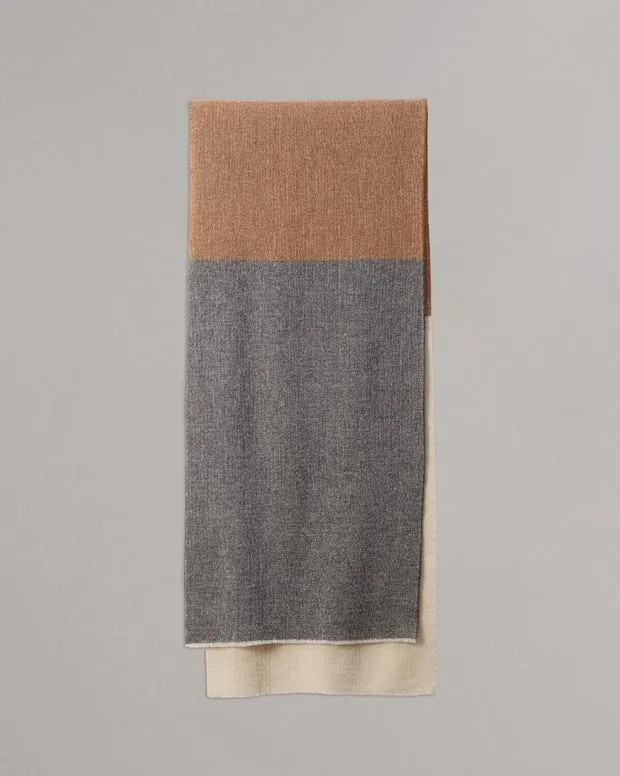Scarves and Ponchos WomenMen Rag and Bone Mille Virgin Wool Scarf Charcoal Multi Scarves and Ponchos WomenMen Rag and Bone Mille Virgin Wool Scarf Charcoal Multi