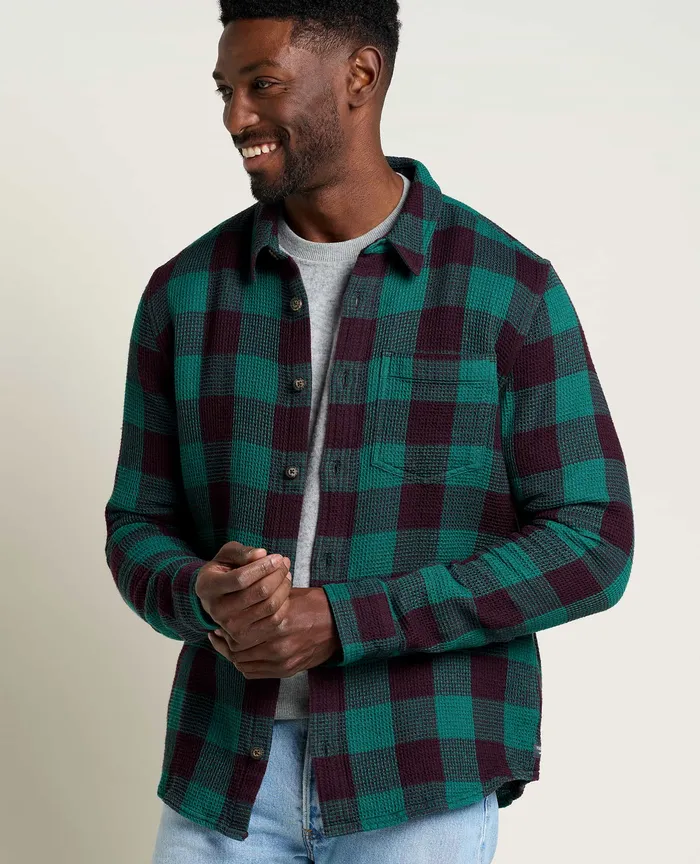 Sedgewick Long Sleeve Shirt Jasper Buffalo Check Shirts ToadandCo Men8217s