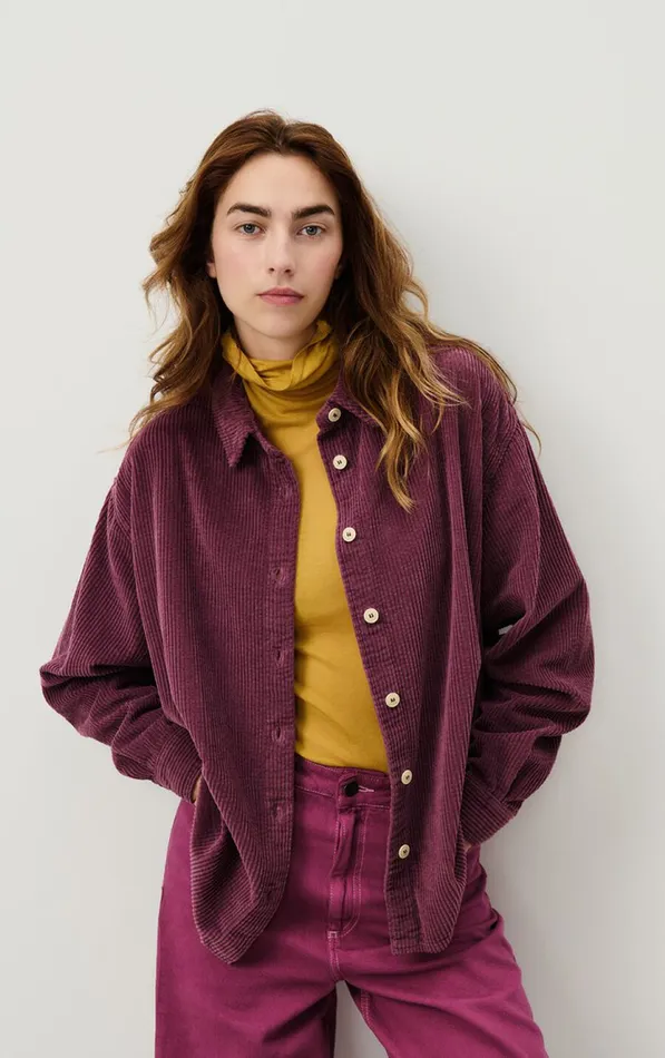 Shirt Padow Vintage Purple Women American Vintage Shirts
