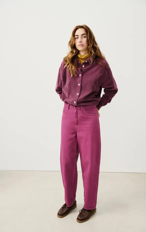 Shirt Padow Vintage Purple Women American Vintage Shirts Shirt Padow Vintage Purple Women American Vintage Shirts
