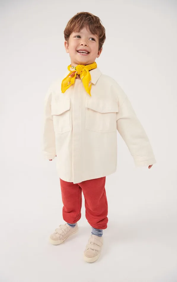 Shirt Spywood Ecru Kids American Vintage Shirts