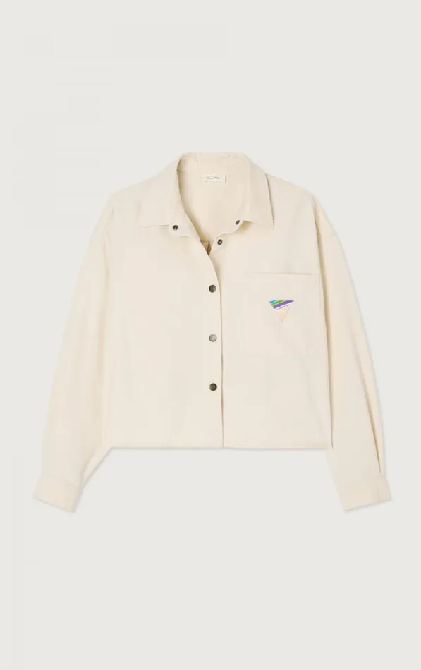Shirt Tirabay Ecru Women American Vintage Shirts Shirt Tirabay Ecru Women American Vintage Shirts