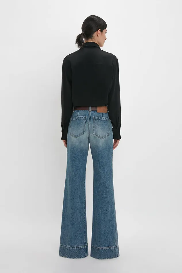 Shirts and Tops Women Victoria Beckham Asymmetric Ruffle Blouse In Black