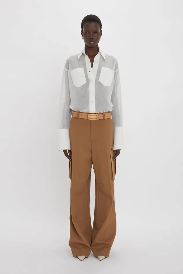 Shirts and Tops Women Victoria Beckham Pocket Detail Shirt In White