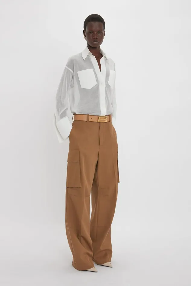 Shirts and Tops Women Victoria Beckham Pocket Detail Shirt In White
